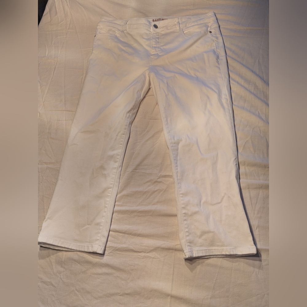💥SALE💥Women's White Pants - Picture 2 of 5